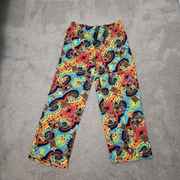 Scooby-Doo Mens XL Pajama Pants With Drawstring Novelty Print Fun Design Relaxed - Picture 9 of 16
